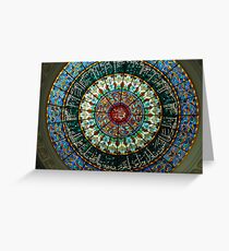 Stained Greeting Card