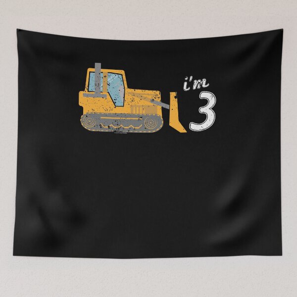 Item preview, Bulldozers para niños camiseta 3 niños Bulldozer Shirt designed and sold by shoppzee.