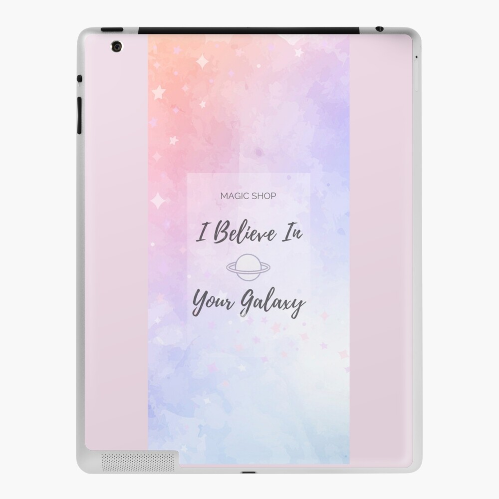 Bts Love Yourself Magic Shop Lyrics Ipad Case Skin For Sale By Myshinykey Redbubble