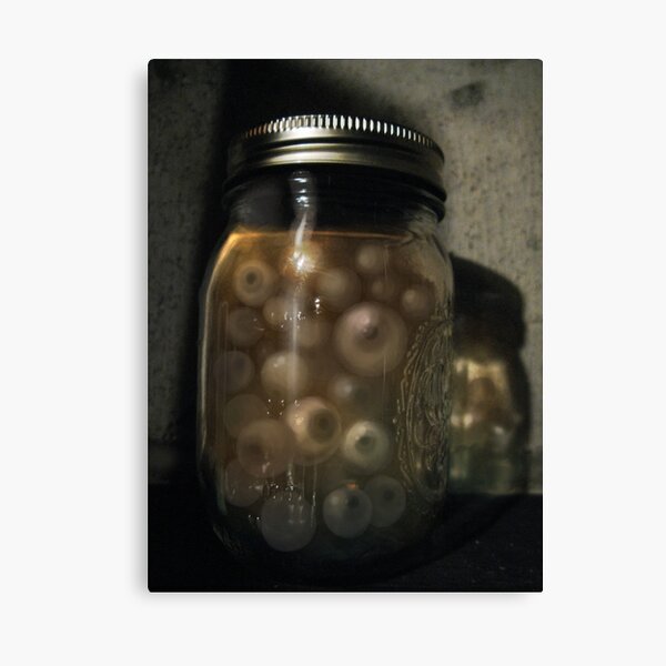 Jar o' Eyeballs Canvas Print