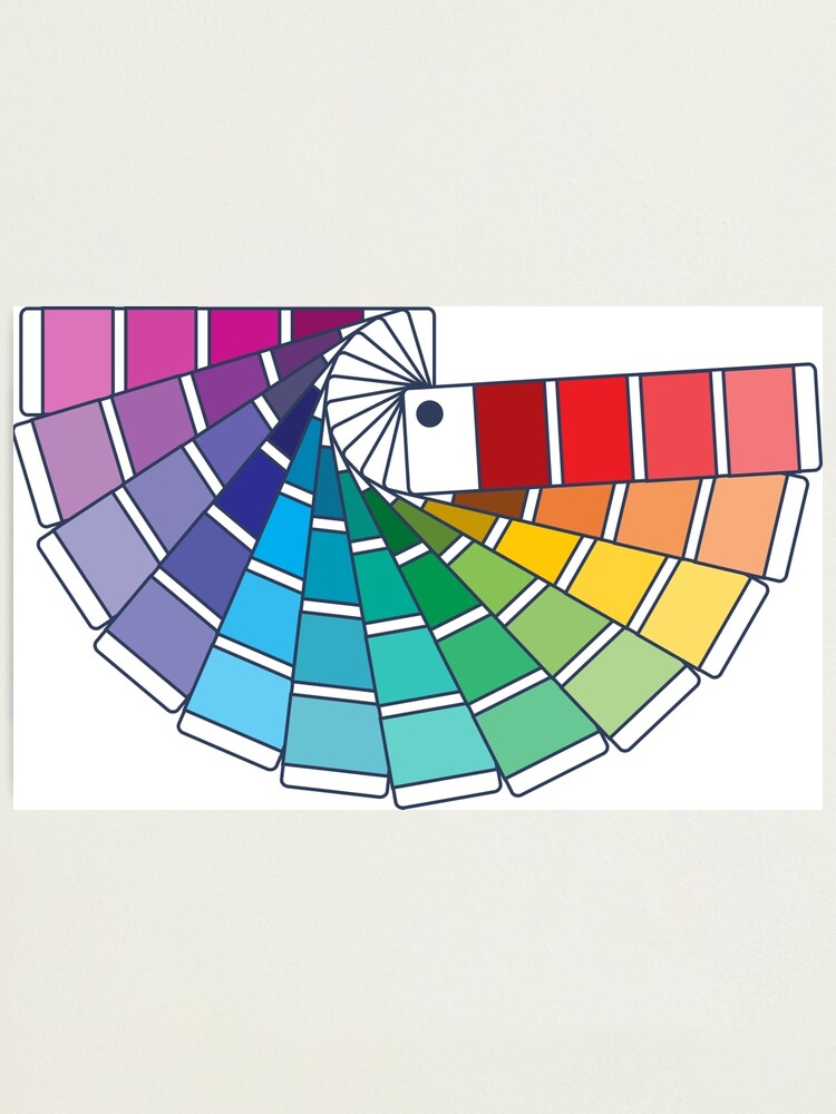 Printed Pantone Color Book