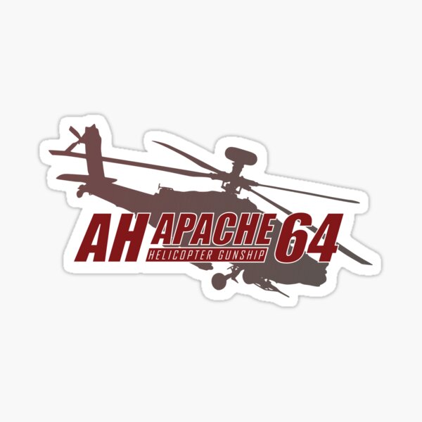 Vista previa del artículo con la obra «AH-64 Apache», diseñado y vendido por StrongVlad.