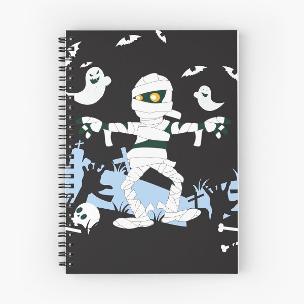 Item preview, Mummy at the cemetery on the way to the Halloween party designed and sold by Myriala.