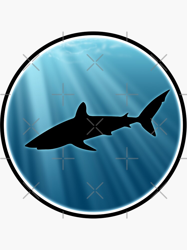 I Love Sharks Stickers Redbubble - oceansharks roblox