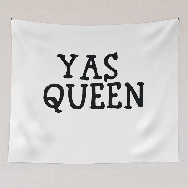 Item preview, Yas Queen Proud LGBT Rainbow T-Shirt designed and sold by Oles Bielienkyi.
