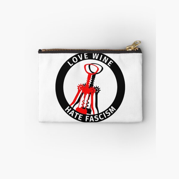 Item preview, Antifa Logo - Love Wine Hate Fascism - Antifascist Action Wine Wine Lovers designed and sold by fabianb.
