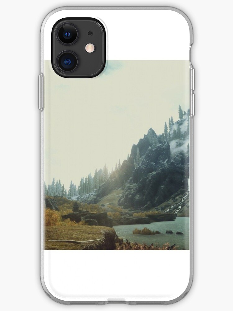 Skyrim Wallpaper Iphone Case Cover By Gunslinger3lite Redbubble