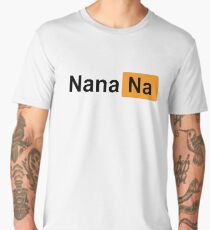 BLACK NANANA PORNHUB Men's Premium T-Shirt