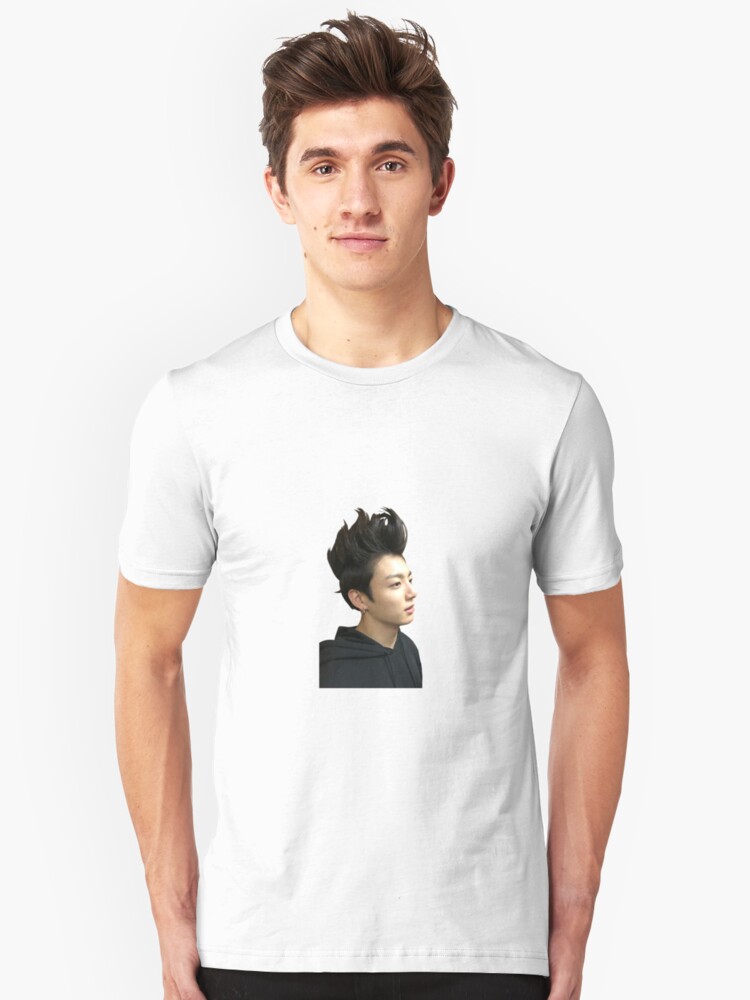 Jungkook Spiky Hair Meme T Shirt By Kenz0202 Redbubble