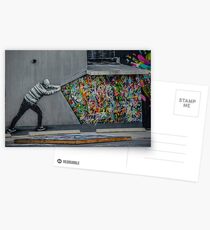 Hinter dem Vorhang Postkarten