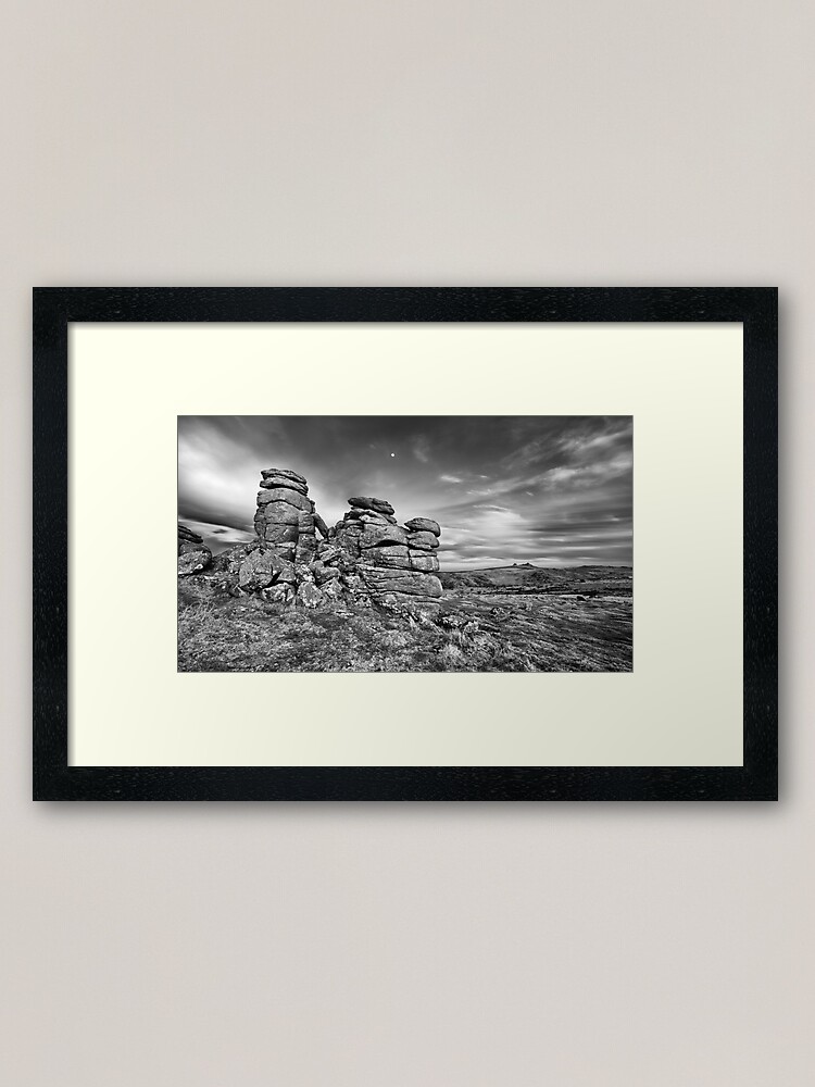 Thumbnail 1 of 7, Framed Art Print, Hound Tor designed and sold by RichardG-W.