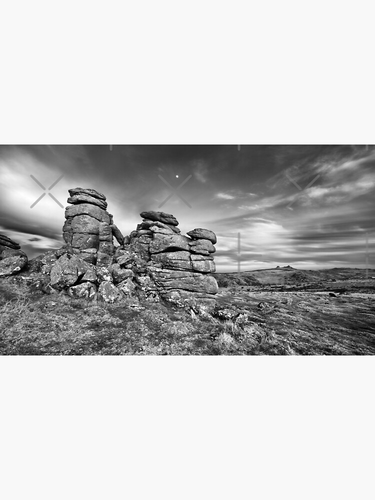 Thumbnail 7 of 7, Framed Art Print, Hound Tor designed and sold by RichardG-W.