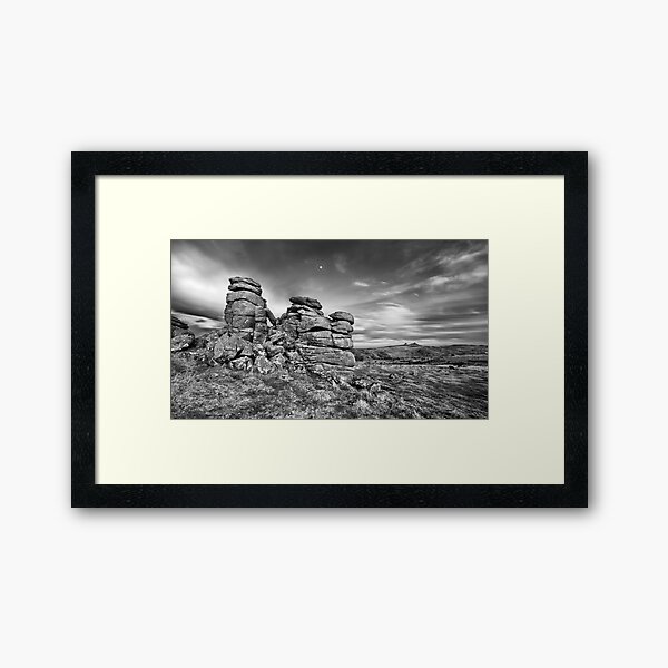 Hound Tor Framed Art Print