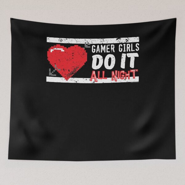 Item preview, Girl Gamer Shirt Gamer Girl Stuff Do It All Night designed and sold by shoppzee.