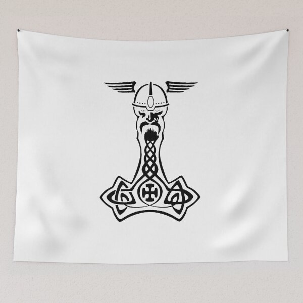 Item preview, Vikings Thor Mjölnir odin Mjölnir shirt designed and sold by NoriTEEs.