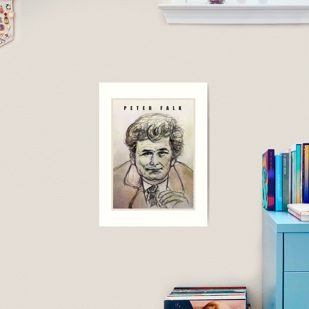 Peter Falk, Actor #1 Framed Print by Esoterica Art Agency - Pixels Merch