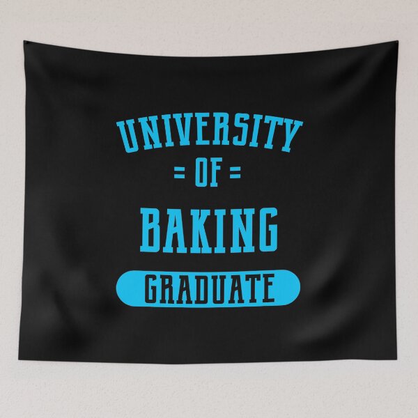Artikelvorschau, Lustige Backuniversität grad Shirts für Bäcker. entworfen und verkauft von Bronby.