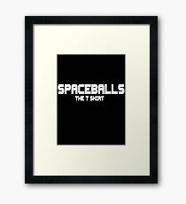 SPACEBALLS Framed Print