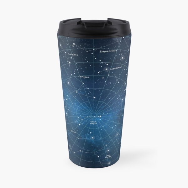 Constellation Star Map Travel Mug