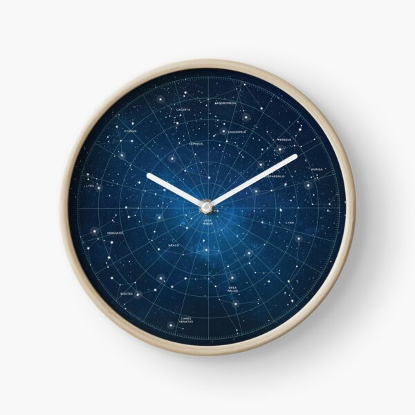 Constellation Star Map Clock