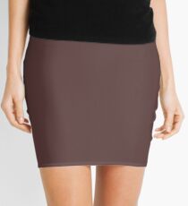 Dark Brown Granite Fashion Color Trends Spring Summer 2019 Mini Skirt