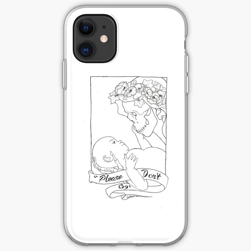 Please Don't Cry iPhone Case & Cover