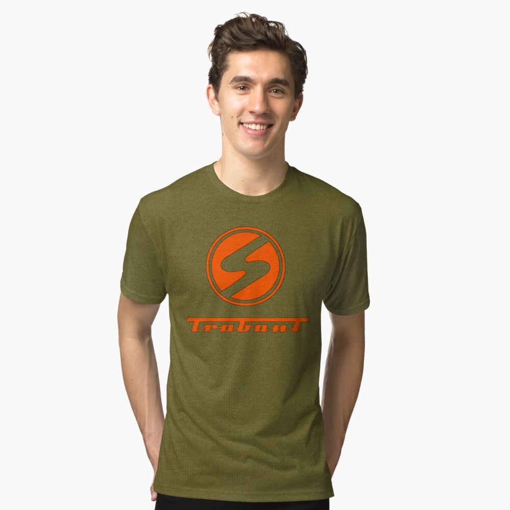 Trabant t shirt - the DDR East German Automotive Marvel - Trabby Tri-blend T-Shirt
