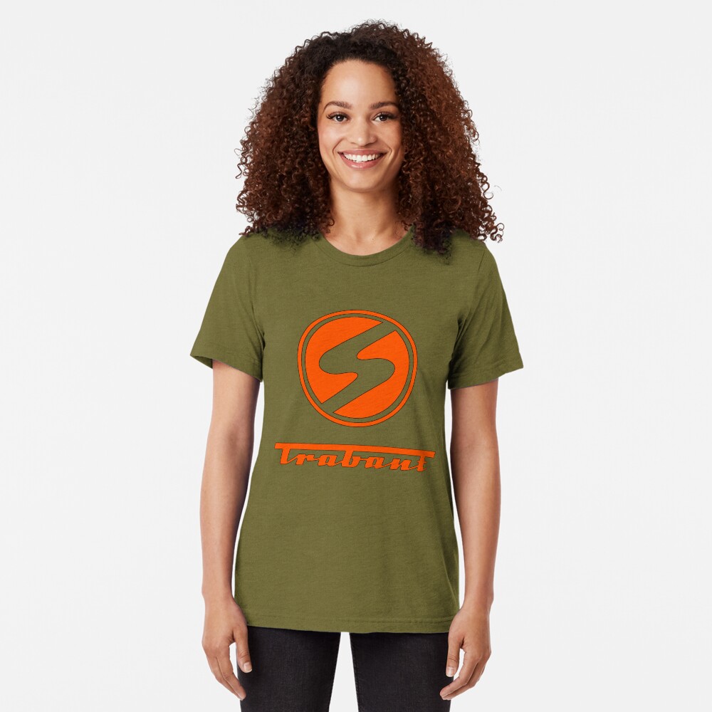 Trabant t shirt - the DDR East German Automotive Marvel - Trabby Tri-blend T-Shirt