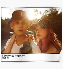 Póster E'Dawn x HyunA