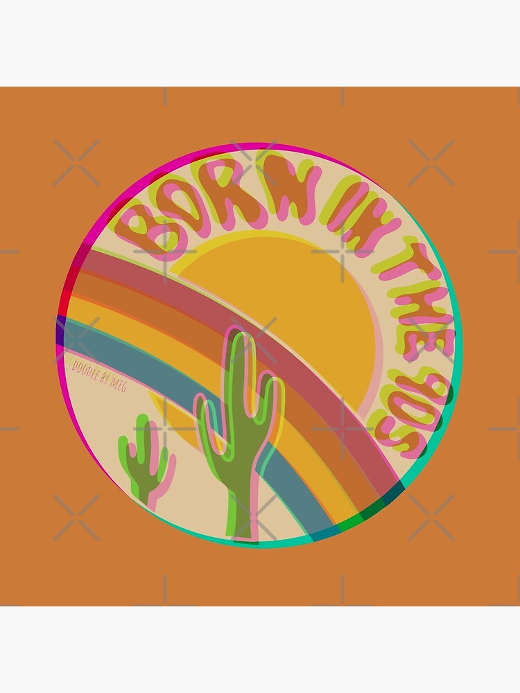 Born in the 90's in 3D by doodlebymeg