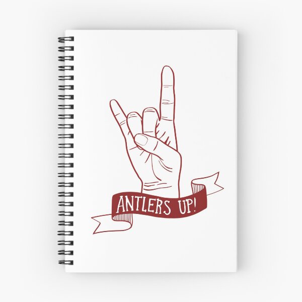 Item preview, Antlers Up! -red designed and sold by Makena Ninete.