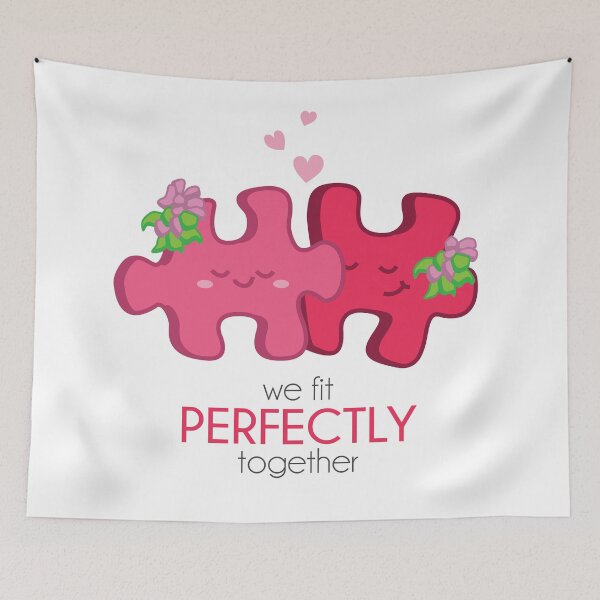 Item preview, We fit perfectly together... designed and sold by orangeartista.