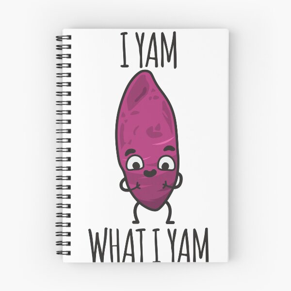 Item preview, I Yam What I Yam Thanksgiving Shirt designed and sold by MerchQueDesigns.