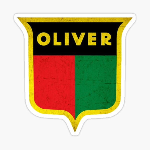 Oliver tractors and Farm equipment Sticker