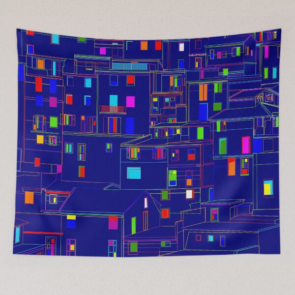 Item preview, Blue City - Manarola, Italy designed and sold by ZainabZuberi.