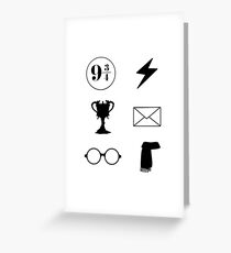 Symbols Greeting Card