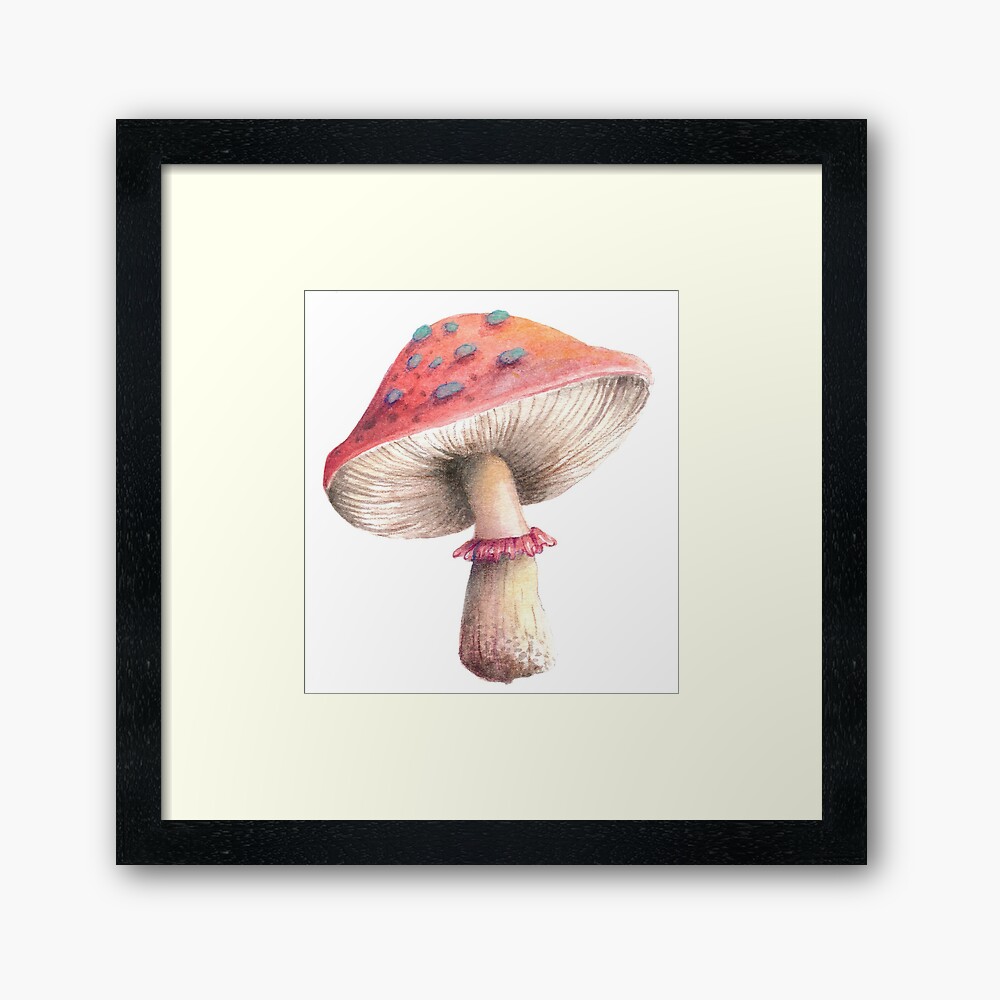 mushroom Framed Art Print