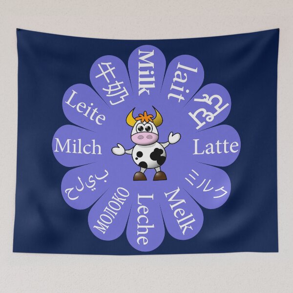 Item preview, Cow's milk international language designed and sold by Astralia.