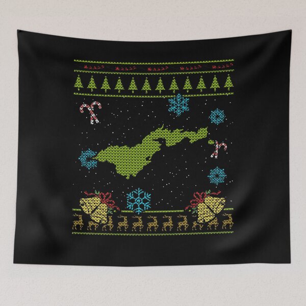 Item preview, American Samoa Christmas Ugly Shirt designed and sold by shoppzee.