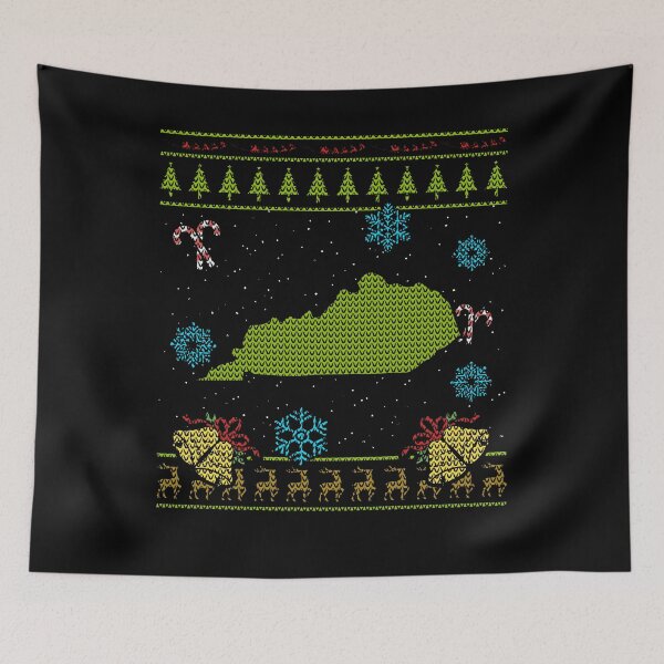 Item preview, Kentucky Christmas Ugly Shirt designed and sold by shoppzee.