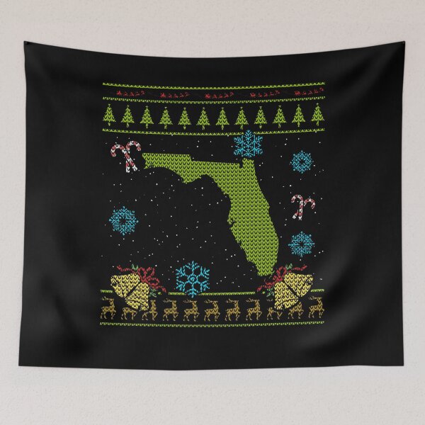 Item preview, Florida Christmas Ugly Shirt designed and sold by shoppzee.