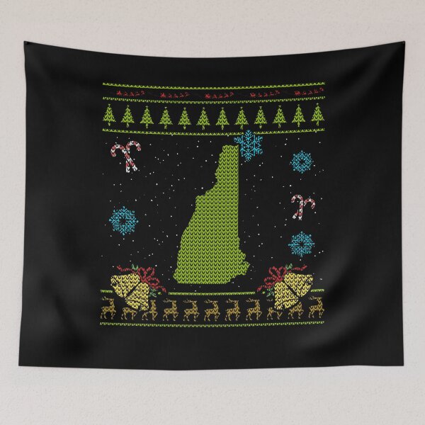 Item preview, New Hampshire Christmas Ugly Shirt designed and sold by shoppzee.