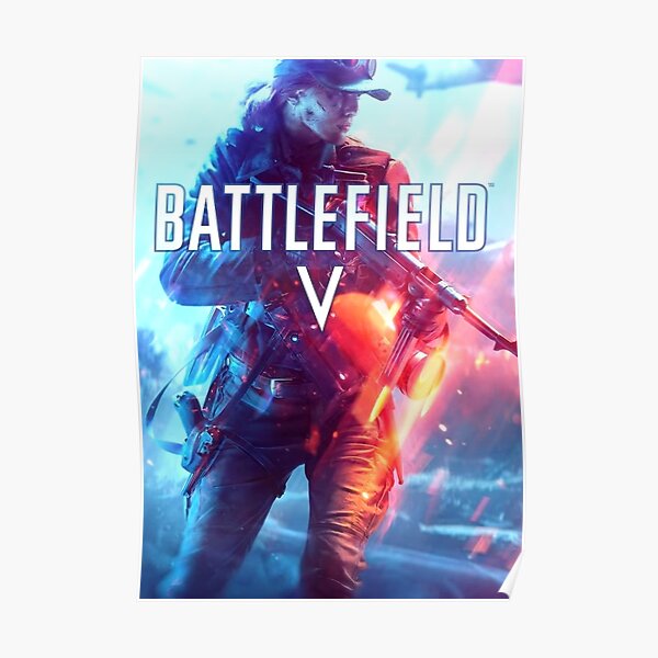 Battlefield V." Poster for by | Redbubble