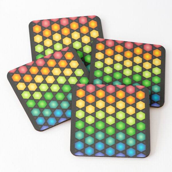 Item preview, Colorful Polygon Pattern designed and sold by livianasgifts.