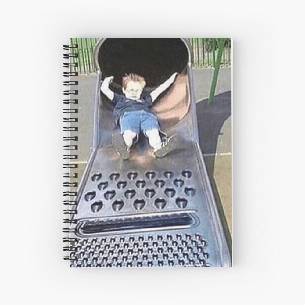 Cheese Grater Spiral Notebook for Sale by Platnix