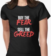 Funny Stock Trader Investing Women's Fitted T-Shirt