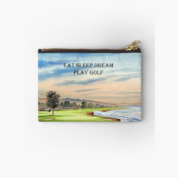Item preview, Pebble Beach Golf Course 18th Green - Eat Sleep Dream Play Golf designed and sold by William Holkham.