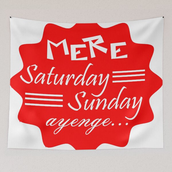 Item preview, MERE SATURDAY SUNDAY AYENGE designed and sold by MallsD.