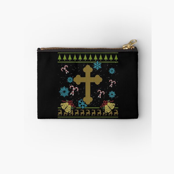 Item preview, Catholic Christmas Ugly Shirt Sweater Ugly Design designed and sold by shoppzee.