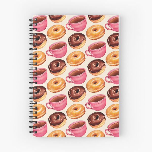 Item preview, Coffee & Donuts Pattern designed and sold by Kelly  Gilleran.